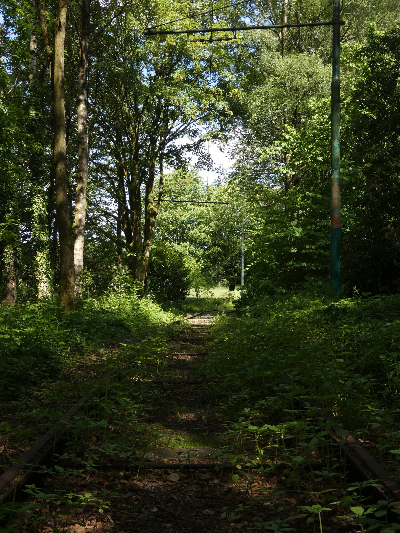 Heaton Park tramline — Heaton Park, Greater Manchester
